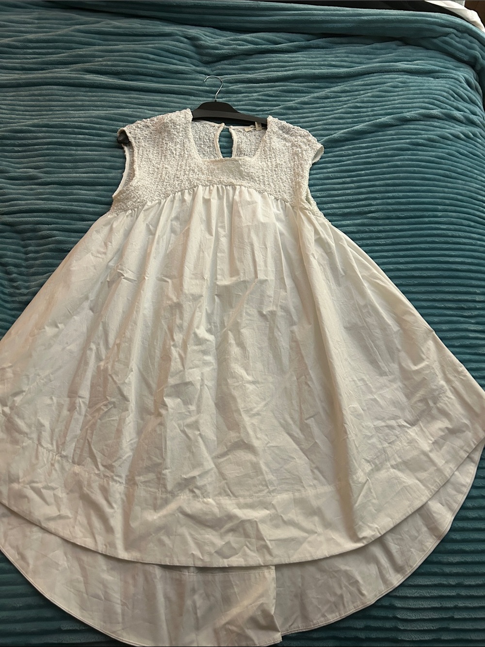 White Smocked dress